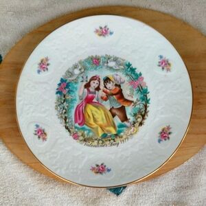 💗My Valentine Day Plate Vintage 1978 Royal Doulton LTD Marked on back Plus Poem